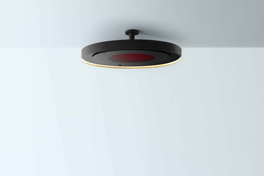 Riscaldatore elettrico per esterni Bromice Eclipse Smart-Heat a palo corto