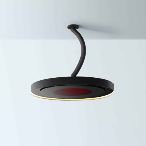 Riscaldatore elettrico per esterni Bromice Eclipse Smart-Heat Palo curvo