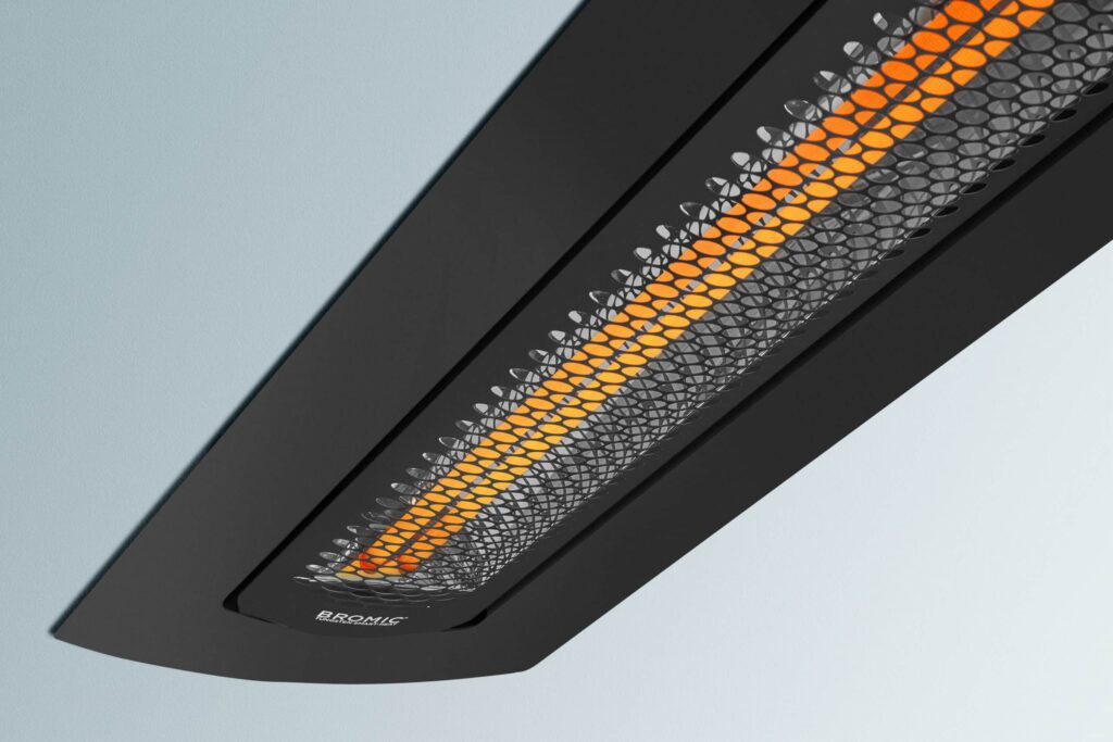 Riscaldatore elettrico per esterni